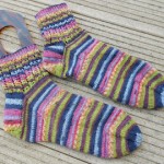 warme Socken der Herstellung von Ina Gorgs